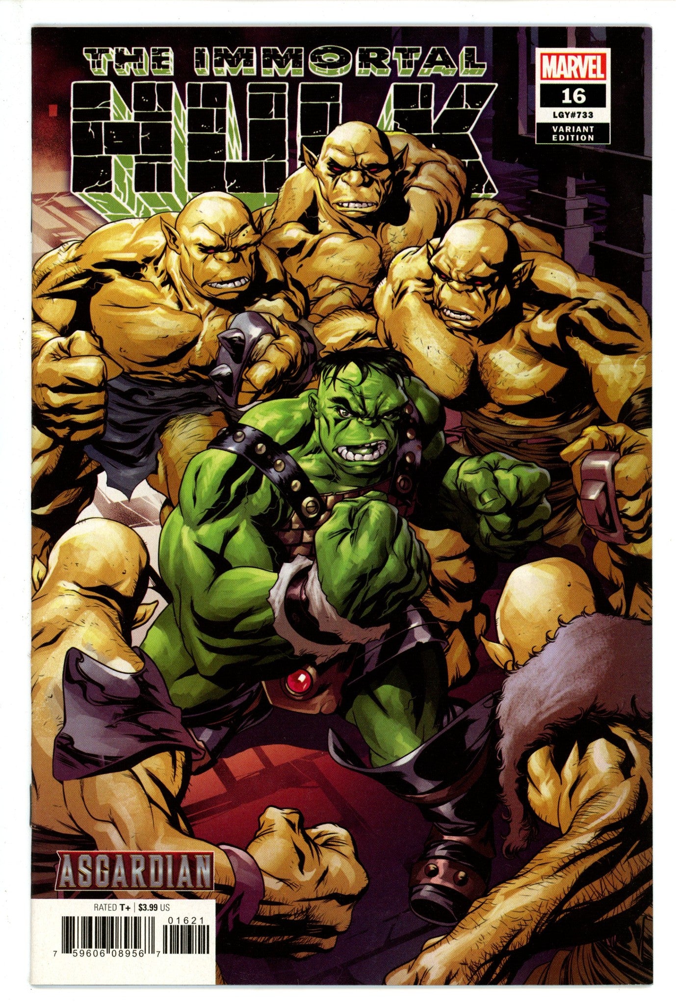 Immortal Hulk 16 McKone Variant