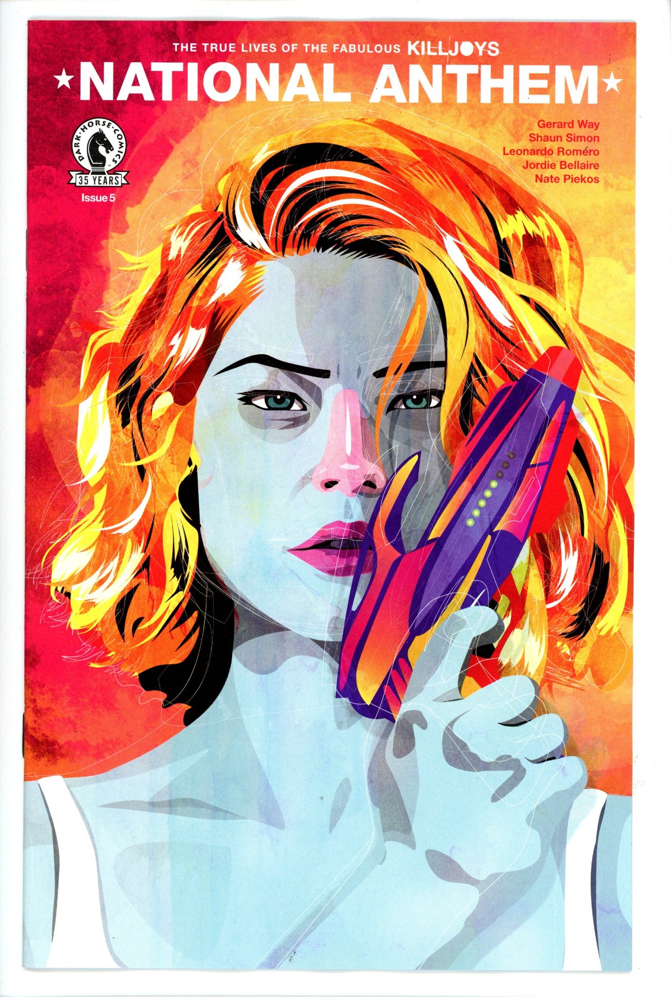 True Lives Fabulous Killjoys National Anthem 5 Variant-Dark Horse-CaptCan Comics Inc