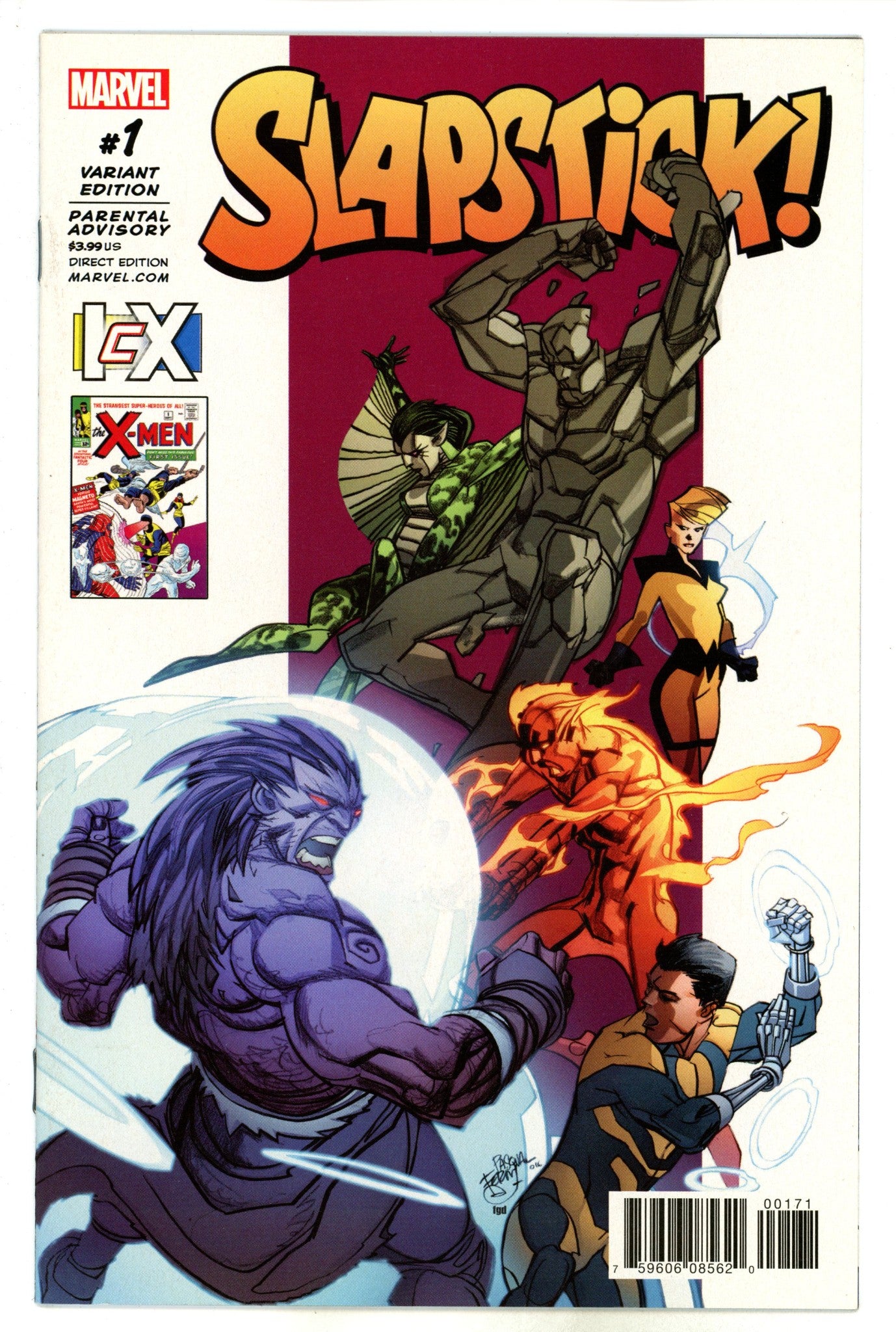 Slapstick Vol 2 1 Ferry Variant