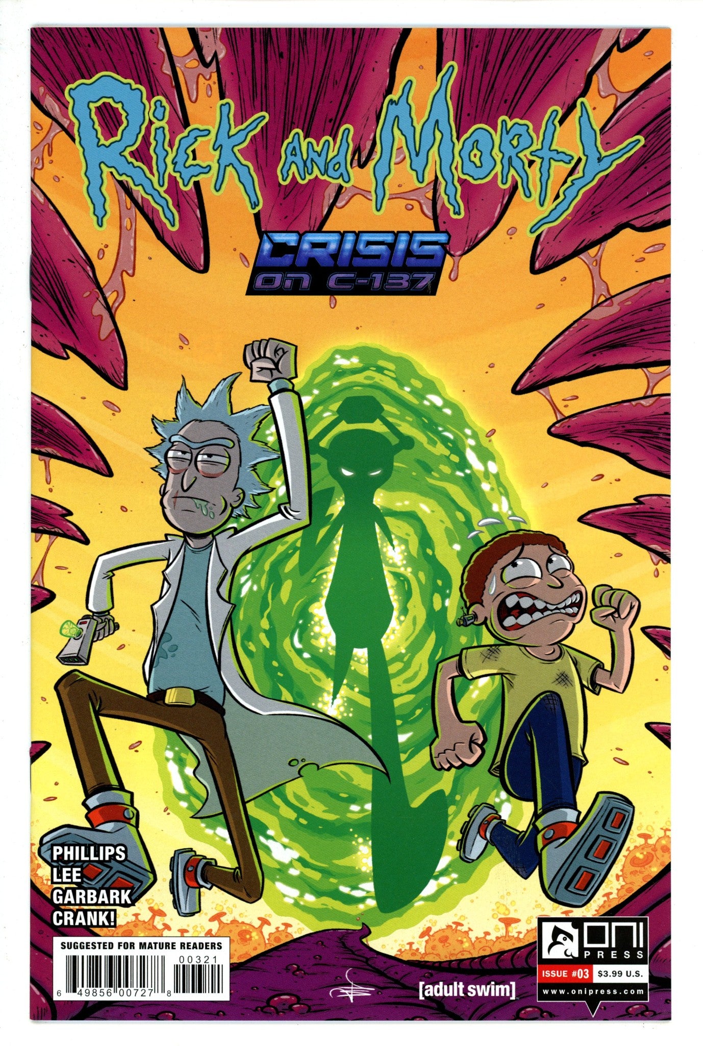 Rick and Morty Crisis on C 137 3 Sorel Variant (2023)