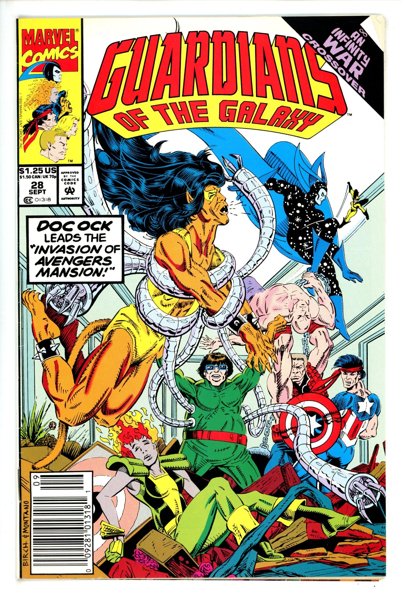 Guardians of the Galaxy Vol 1 28 Newsstand