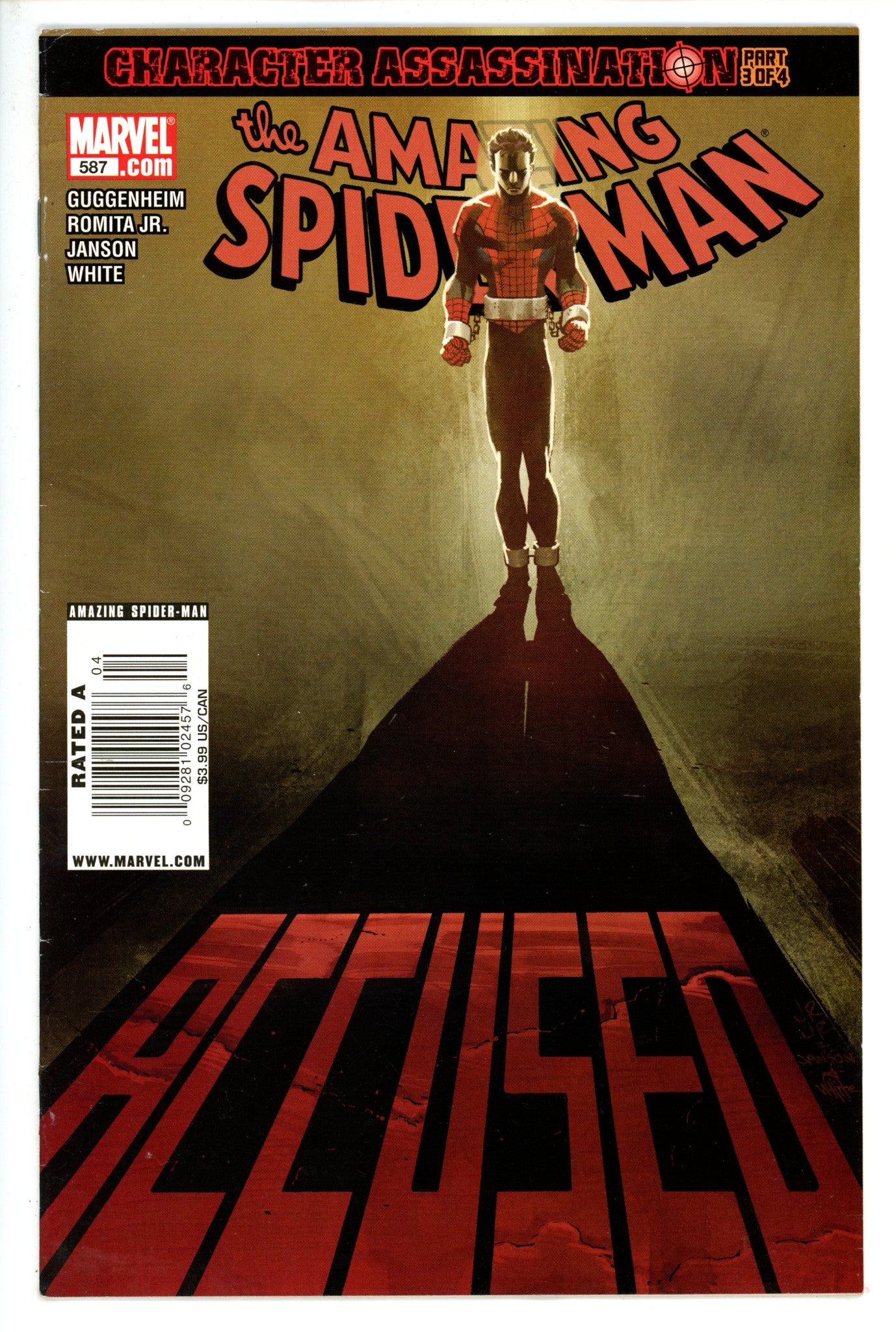 The Amazing Spider-Man Vol 2 587 Newsstand FN+