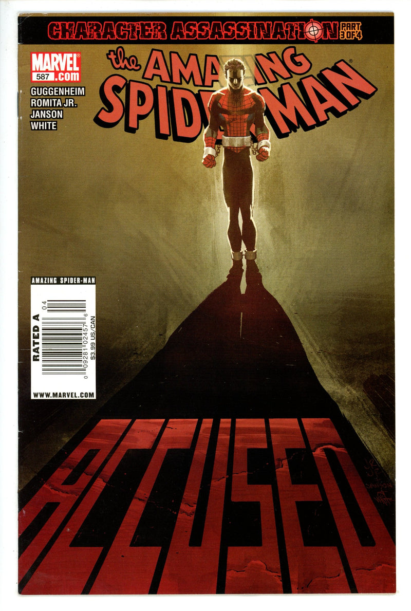 The Amazing Spider-Man Vol 2 587 Newsstand FN+