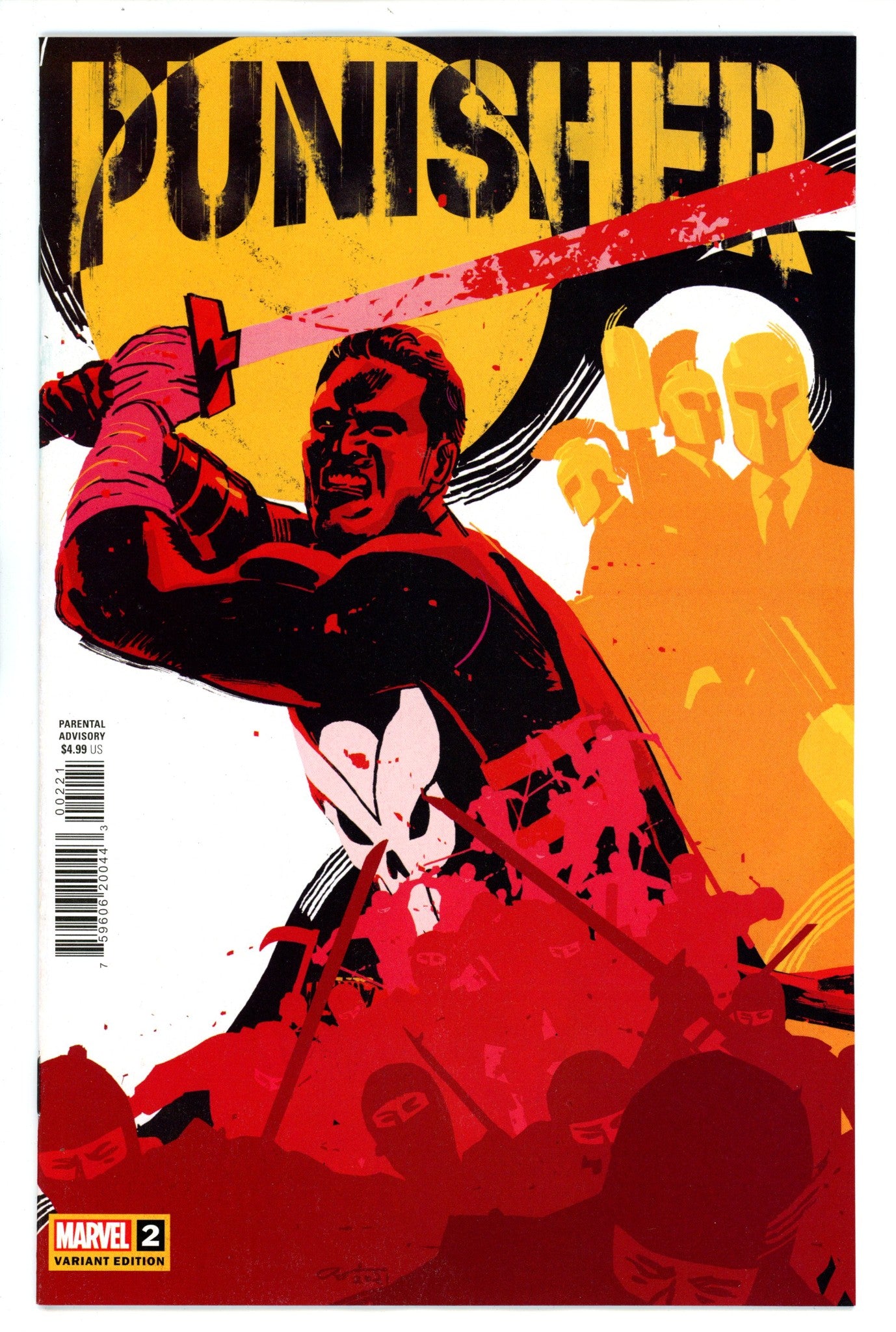 Punisher Vol 13 2 Azaceta Variant NM (2022)