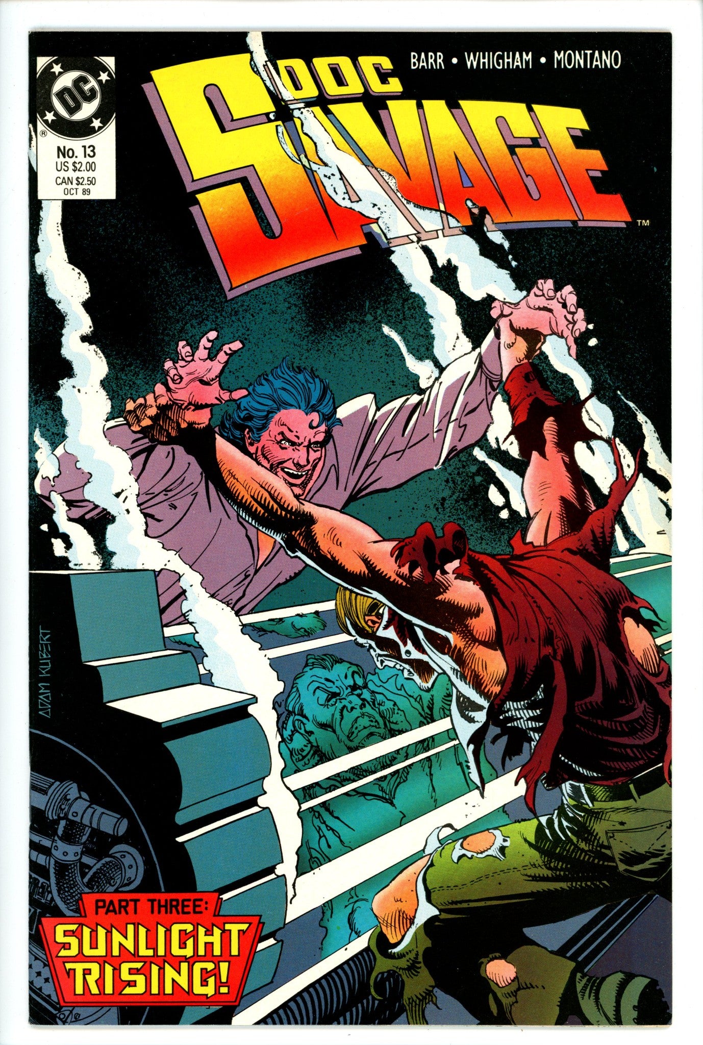 Doc Savage Vol 2 13-DC-CaptCan Comics Inc