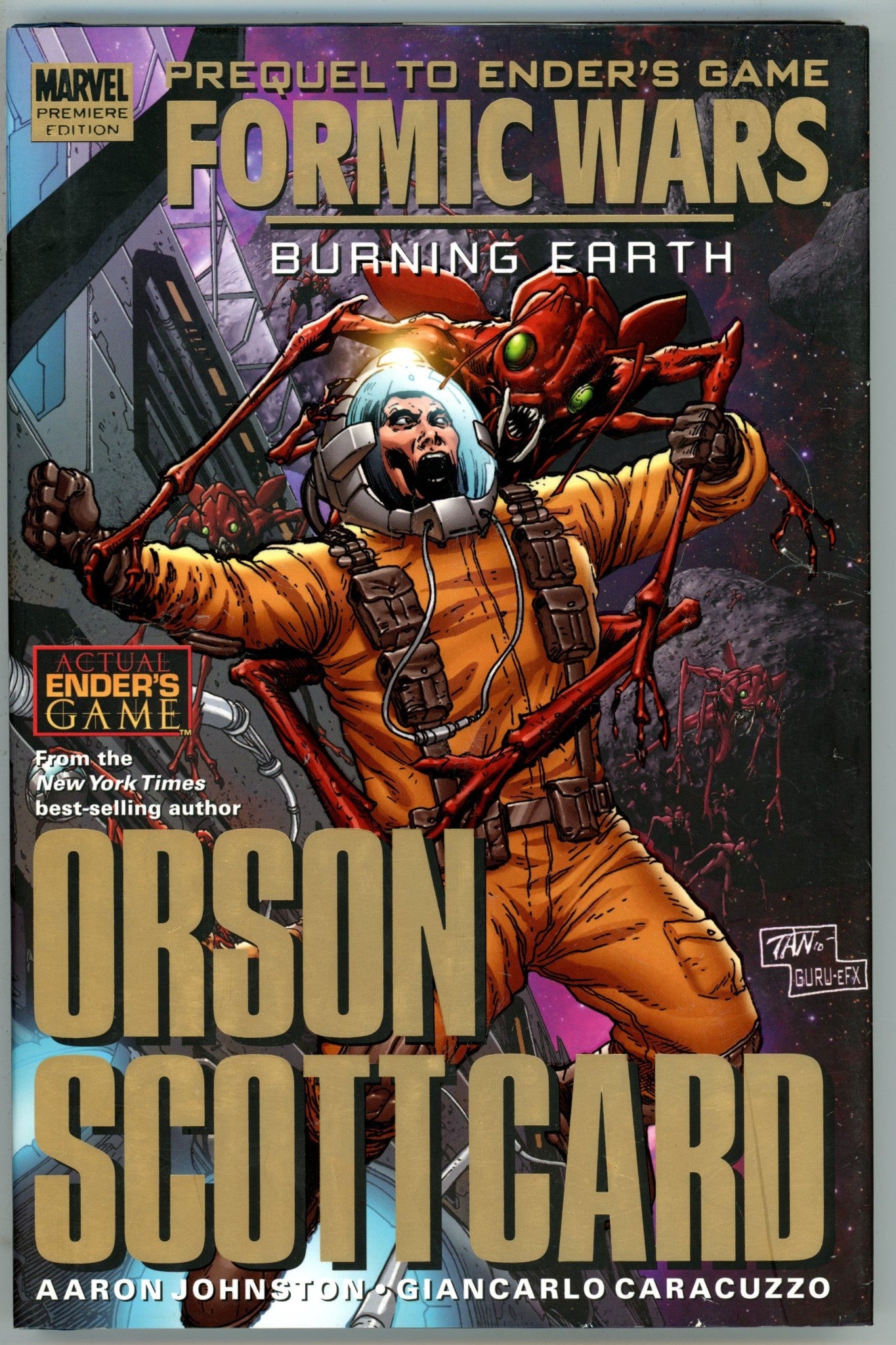 Ender's Game: Formic Wars Burning Earth HC Premiere Edition