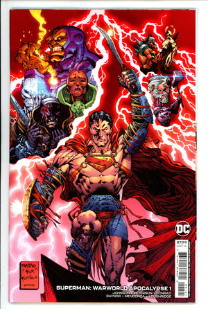 Superman Warworld Apocalypse 1 Foccillo Variant (2022)