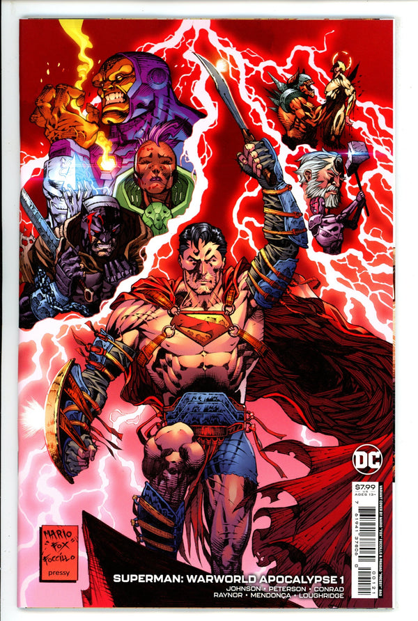 Superman Warworld Apocalypse 1 Foccillo Variant (2022)