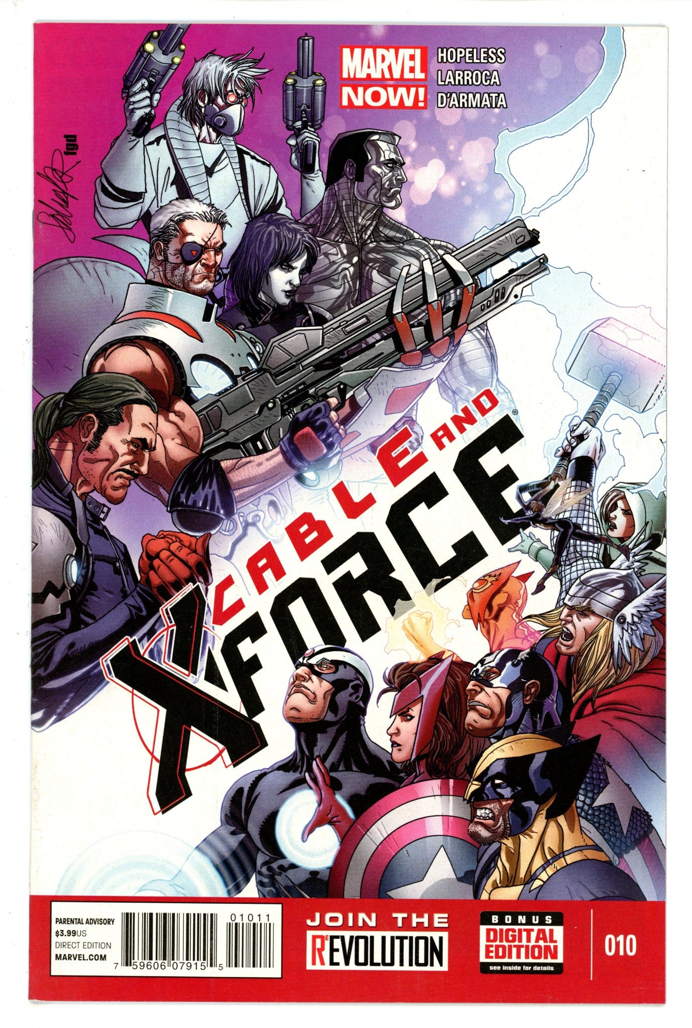 Cable and X-Force 10