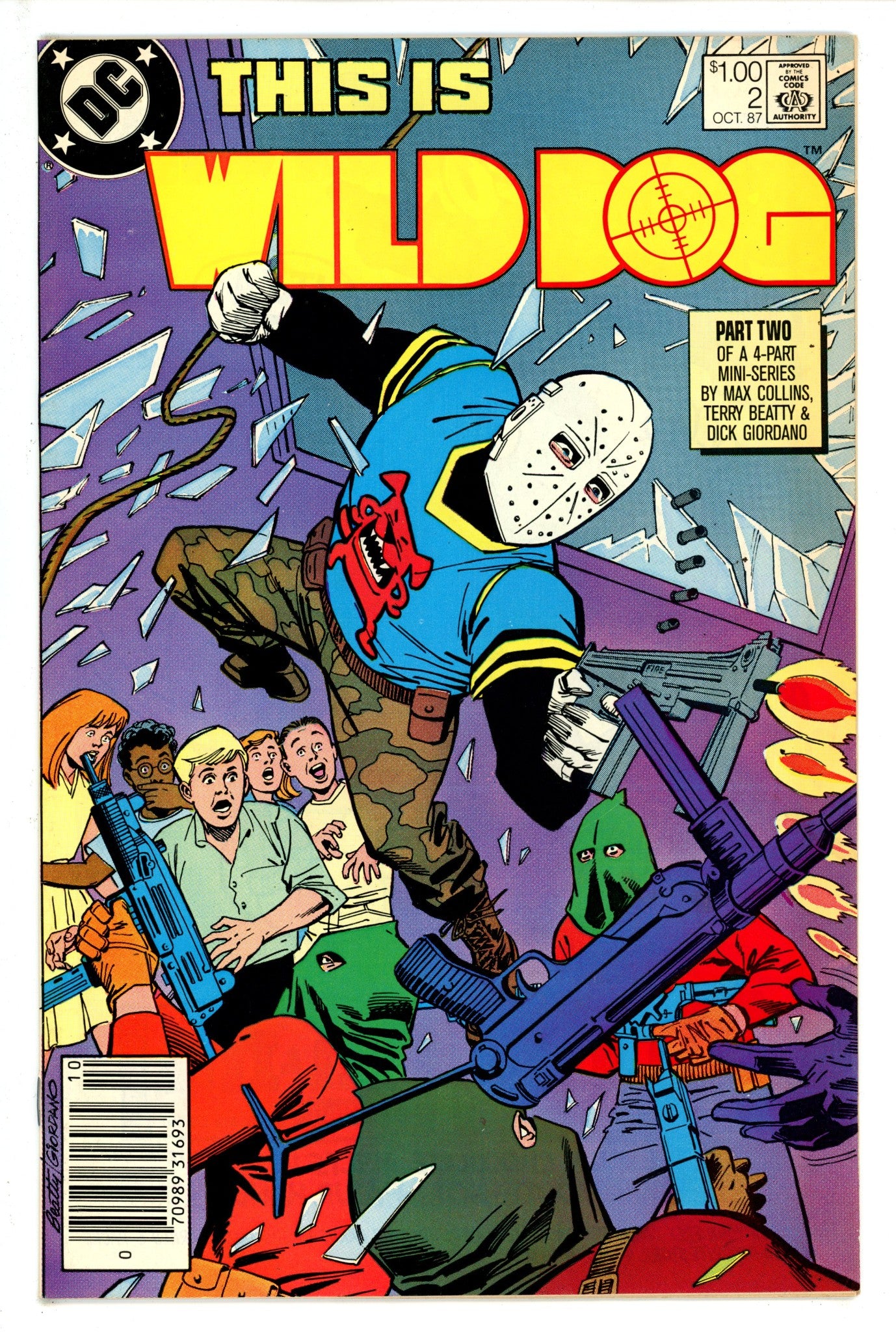 Wild Dog 2 Canadian Price Variant FN/VF (1987)