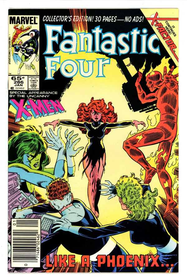 Fantastic Four Vol 1 286 Newsstand NM-