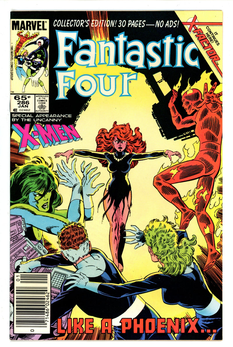 Fantastic Four Vol 1 286 Newsstand NM-
