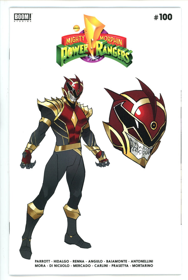 Mighty Morphin Power Rangers 100 2nd Print (2022)