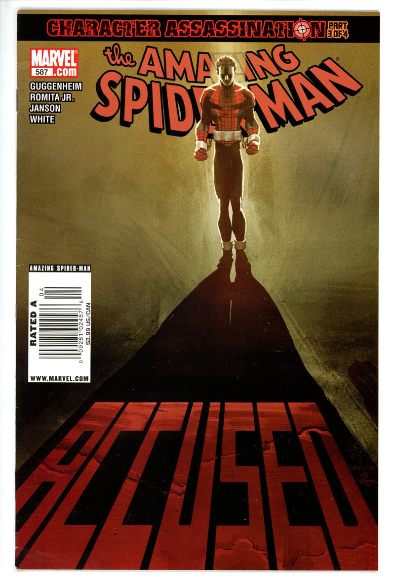 The Amazing Spider-Man Vol 2 587 Newsstand VF-
