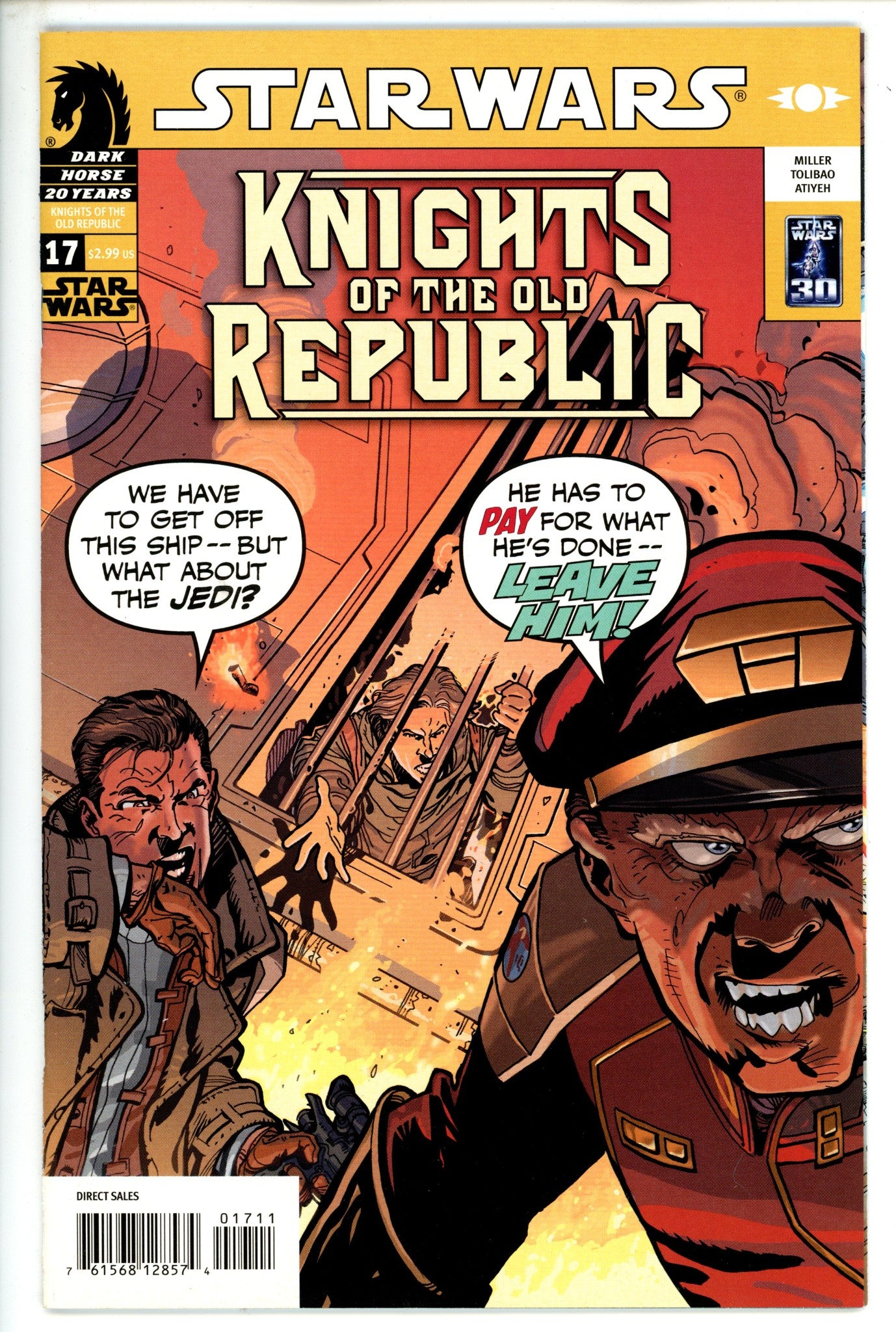 Star Wars Knights of the Old Republic 17 NM (2007)