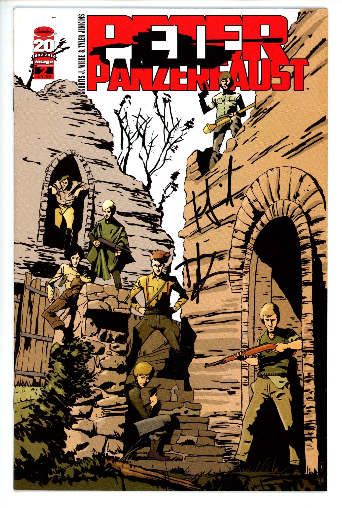 Peter Panzerfaust 2 Signed Wiebe Jenkins VF