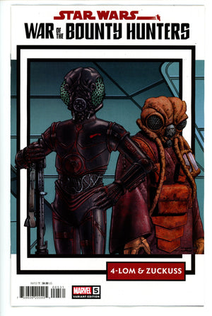 Star Wars War of the Bounty Hunters 5 Cassaday Variant NM (2021)