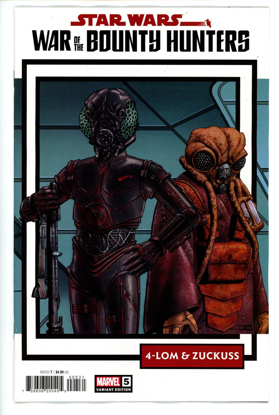 Star Wars War of the Bounty Hunters 5 Cassaday Variant NM (2021)