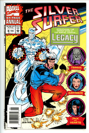 Silver Surfer Annual Vol 3 6 Newsstand VF/NM
