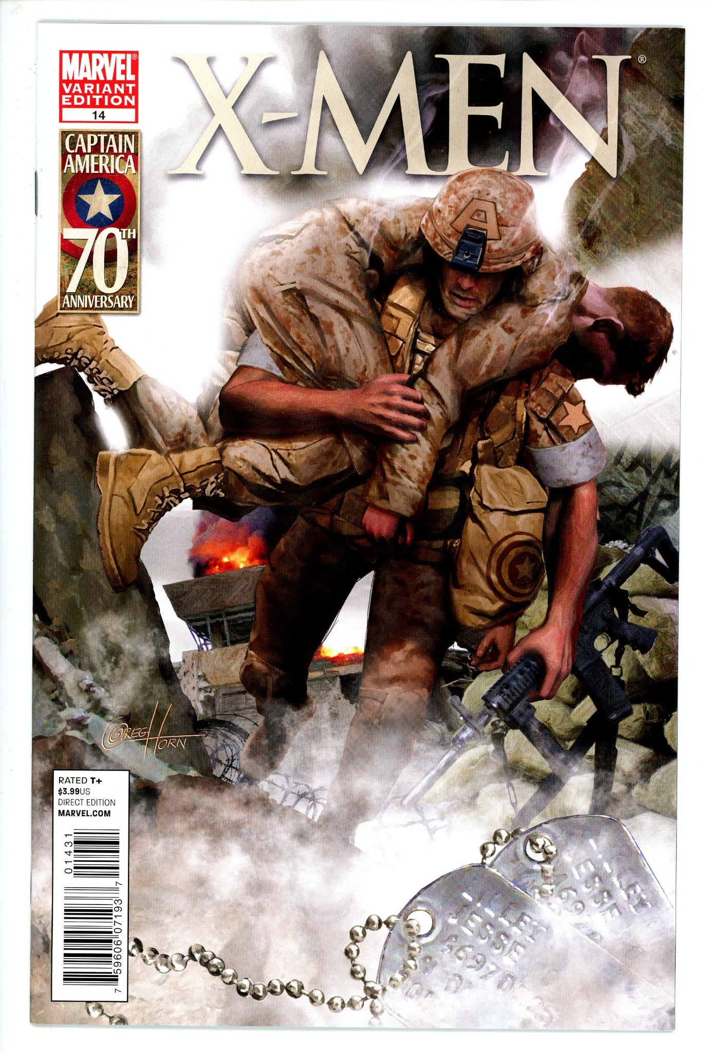 X-Men Vol 2 14 Horn Variant VF/NM-Marvel-CaptCan Comics Inc