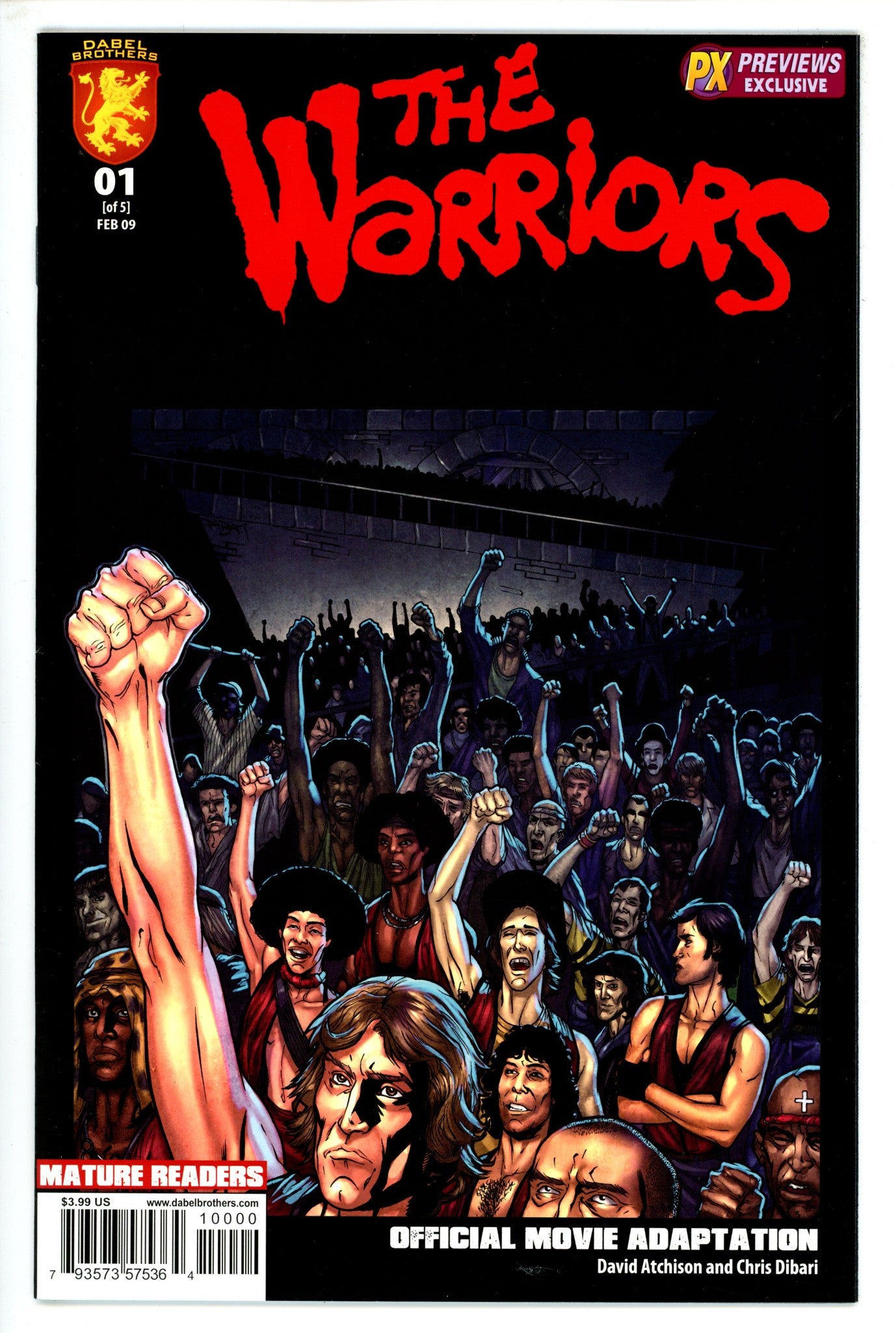 The Warriors  1 Previews Variant VF/NM