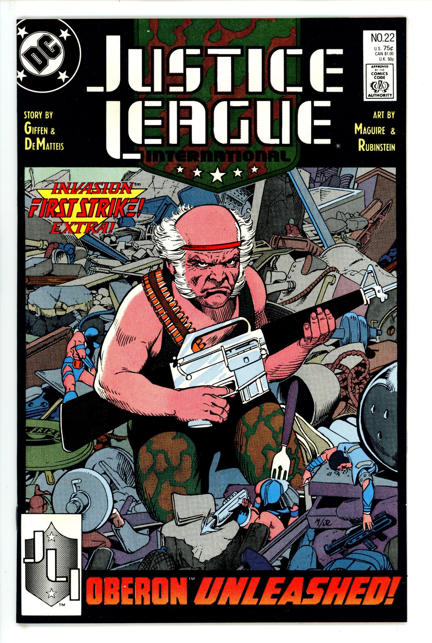 Justice League International 22 (1988)