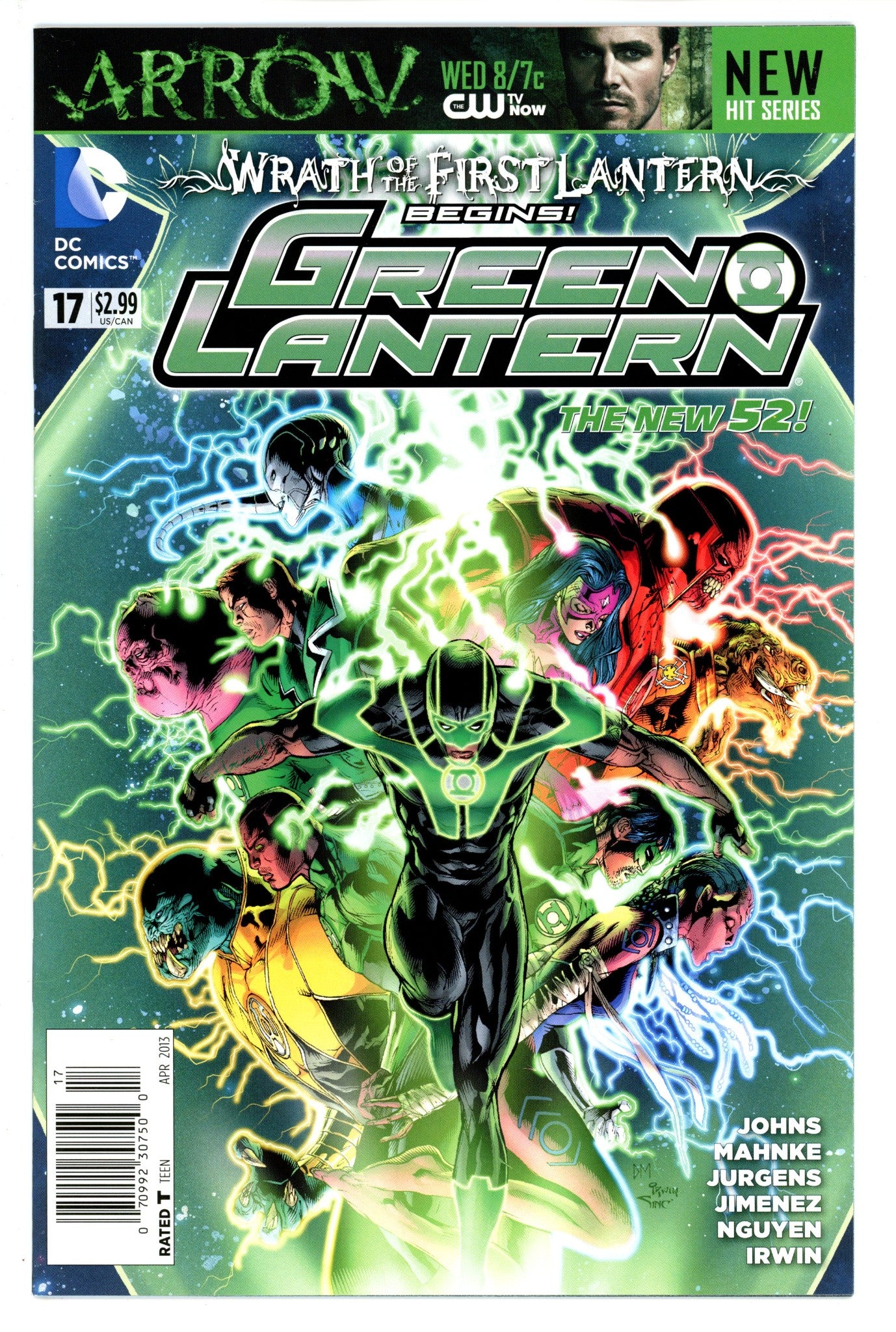 Green Lantern Vol 5 17 Newsstand VF/NM