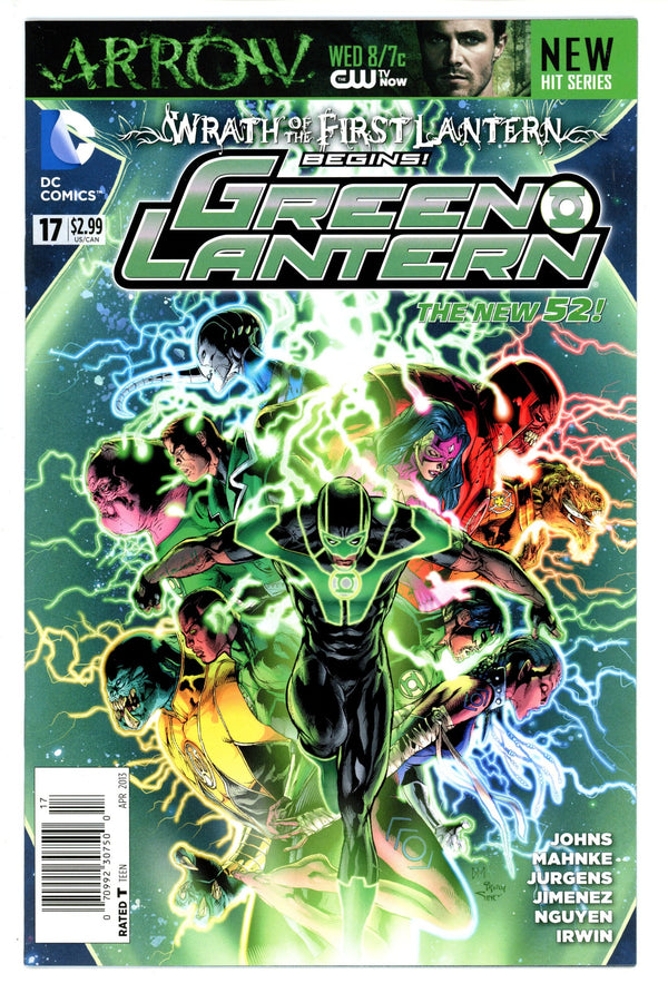 Green Lantern Vol 5 17 Newsstand VF/NM