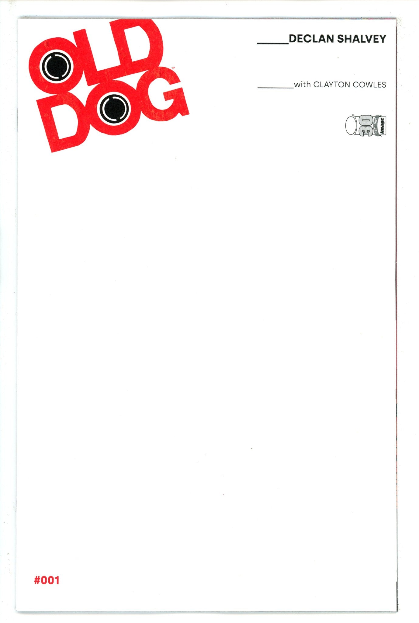 Old Dog 1 Blank Variant (2022)