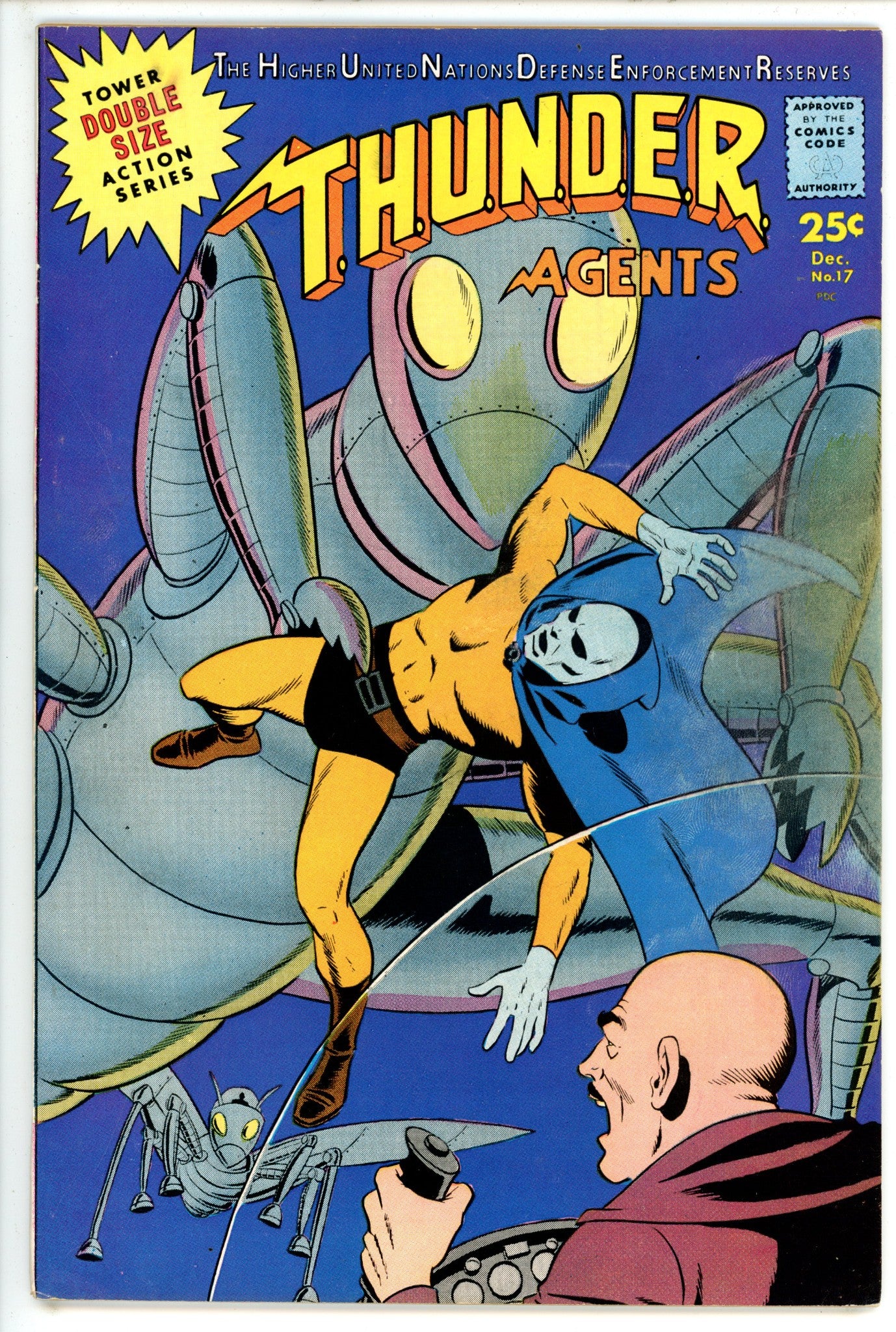T.H.U.N.D.E.R. Agents Vol 1 17 FN- (1967)