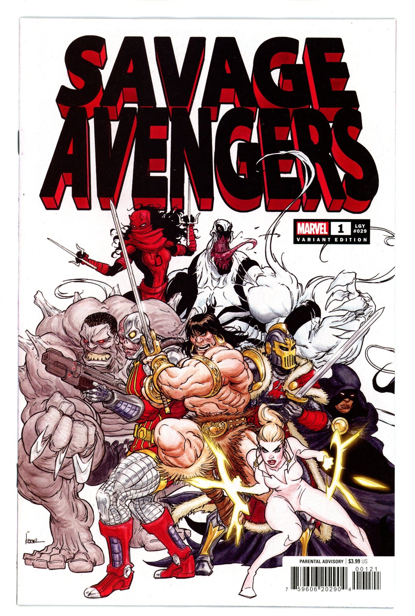 Savage Avengers Vol 2 1 Andrews Variant NM