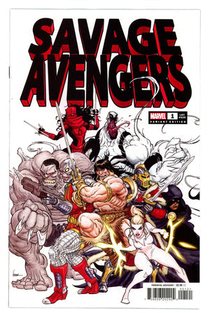 Savage Avengers Vol 2 1 Andrews Variant NM