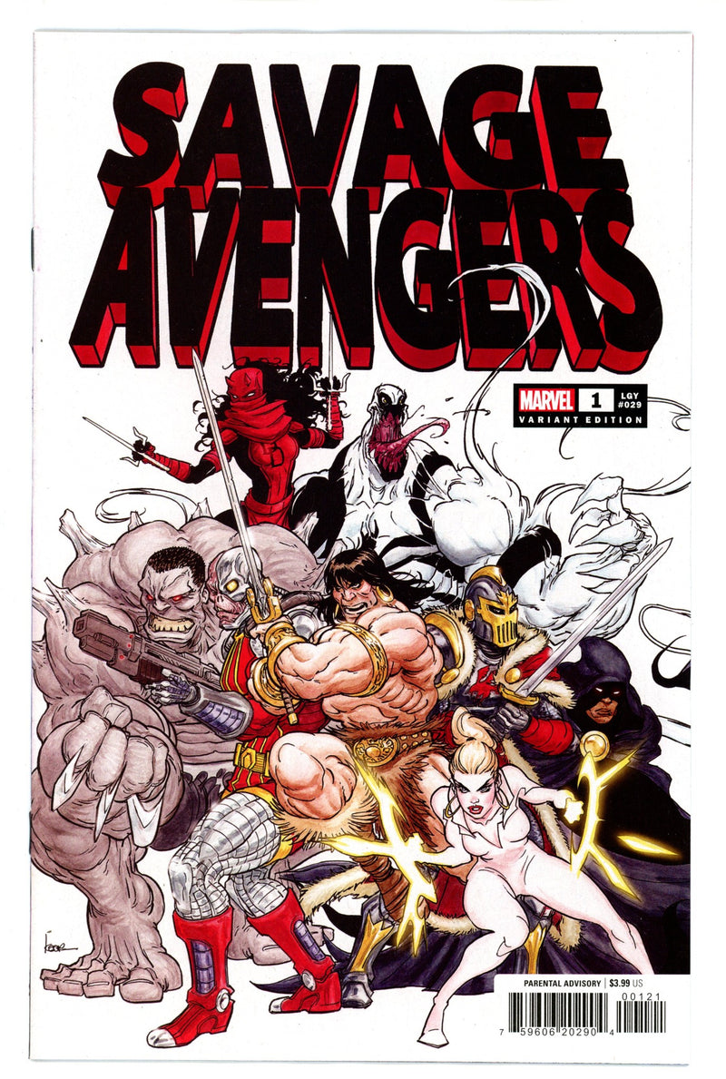Savage Avengers Vol 2 1 Andrews Variant NM