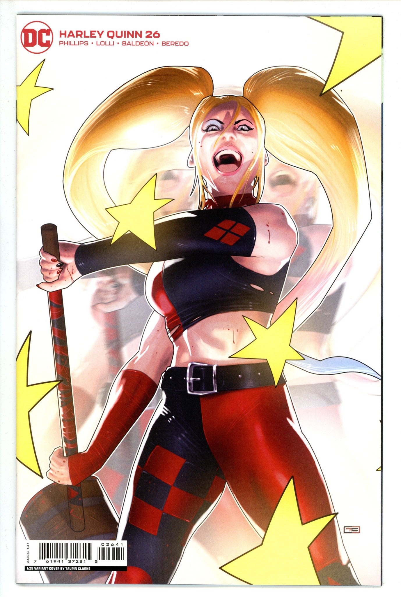 Harley Quinn Vol 4 26 Clarke Incentive Variant NM+ (2023)