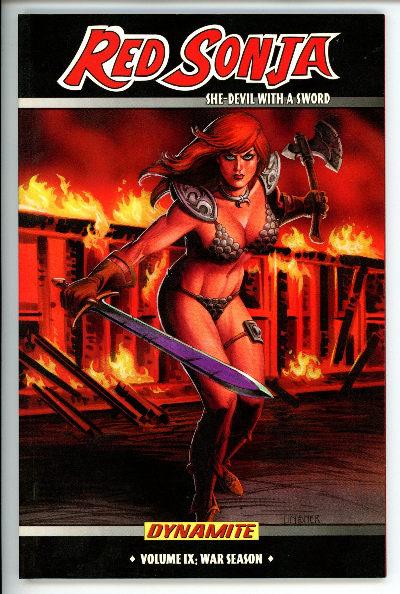 Red Sonja Vol 9 War Season TPB