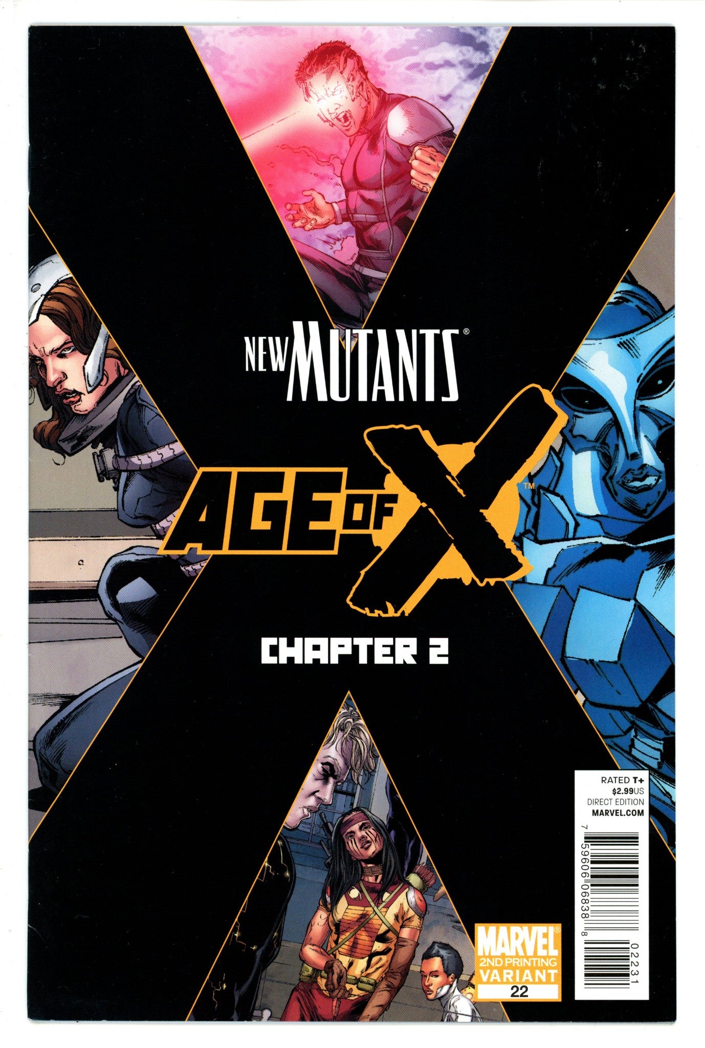 New Mutants Vol 3 22 2nd Print