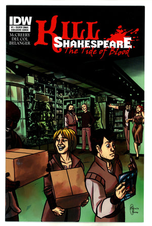 Kill Shakespeare 1 Silver Snail Exclusive Variant