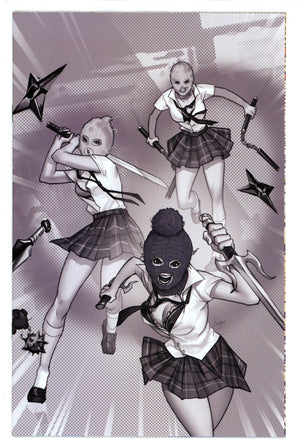 Ninjettes 1 Leirix Virgin Variant