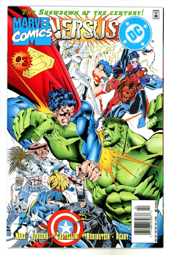 Marvel versus DC / DC versus Marvel 3 Newsstand NM-