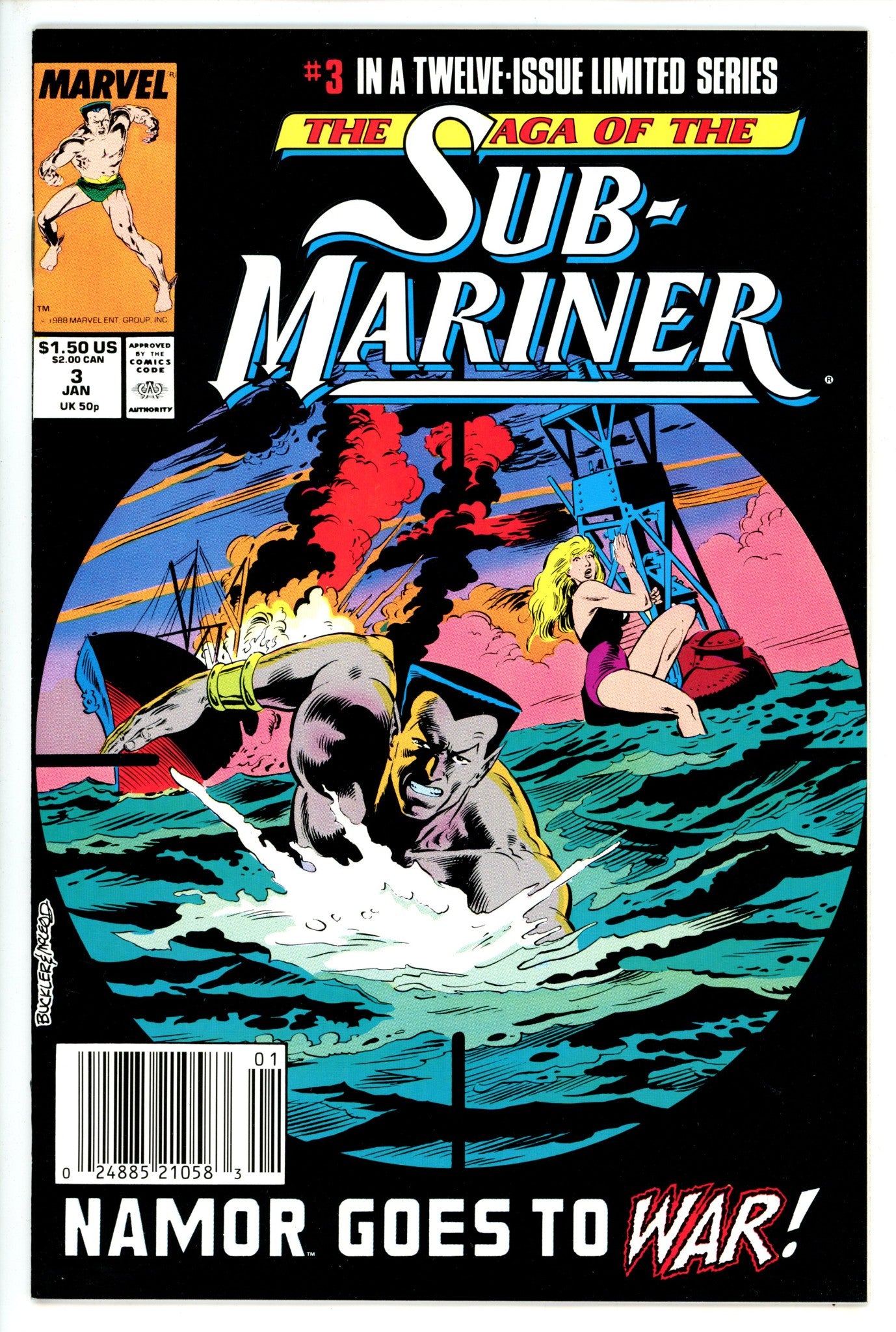 Saga of the Sub-Mariner 3 Newsstand