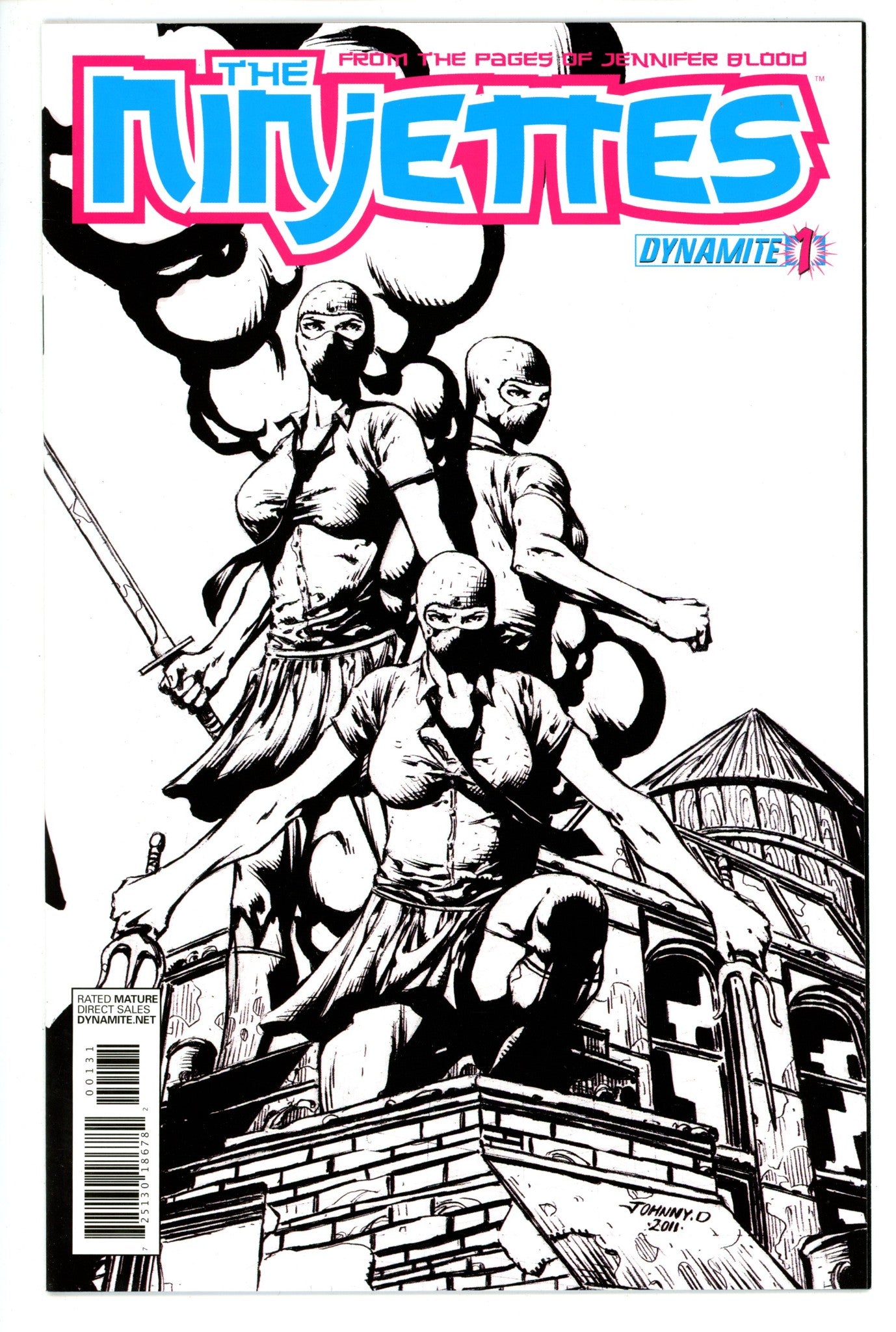 The Ninjettes 1 Desjardins Variant