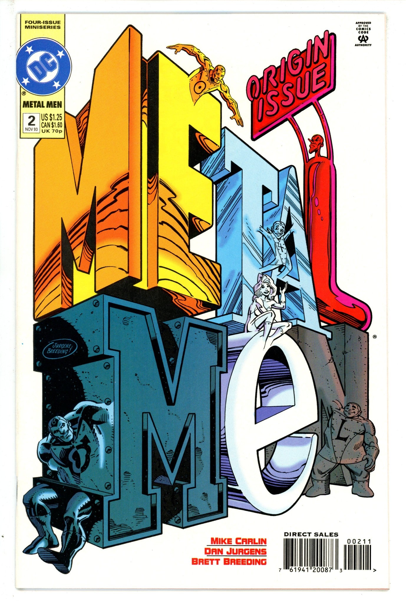 Metal Men Vol 2 2 (1993)