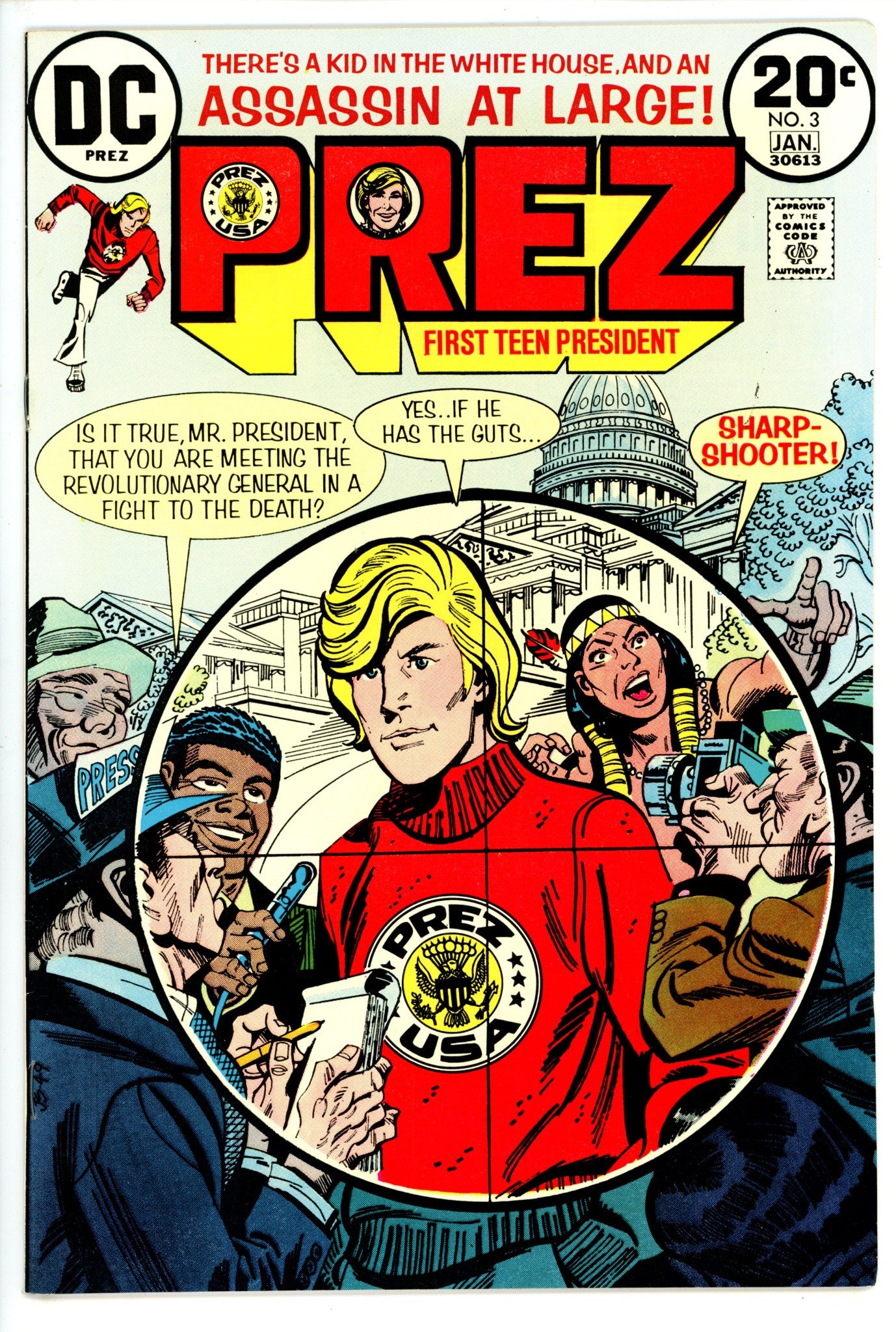 Prez Vol 1 3 VF/NM