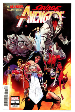 Savage Avengers Vol 2 1 Bazaldua Variant NM-