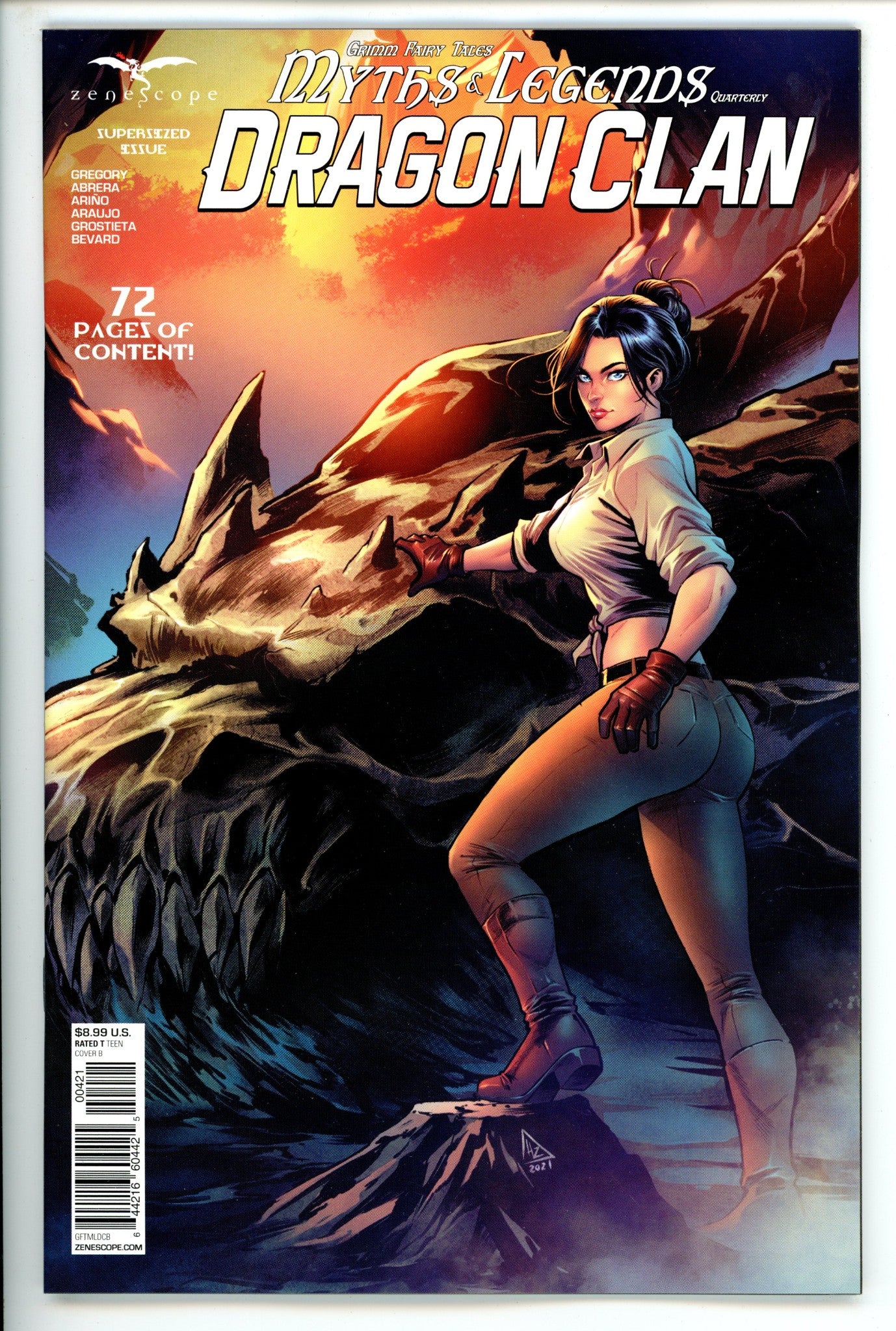 Myths & Legends Quarterly Dragon Clan 1 Zaldivar Variant (2021)