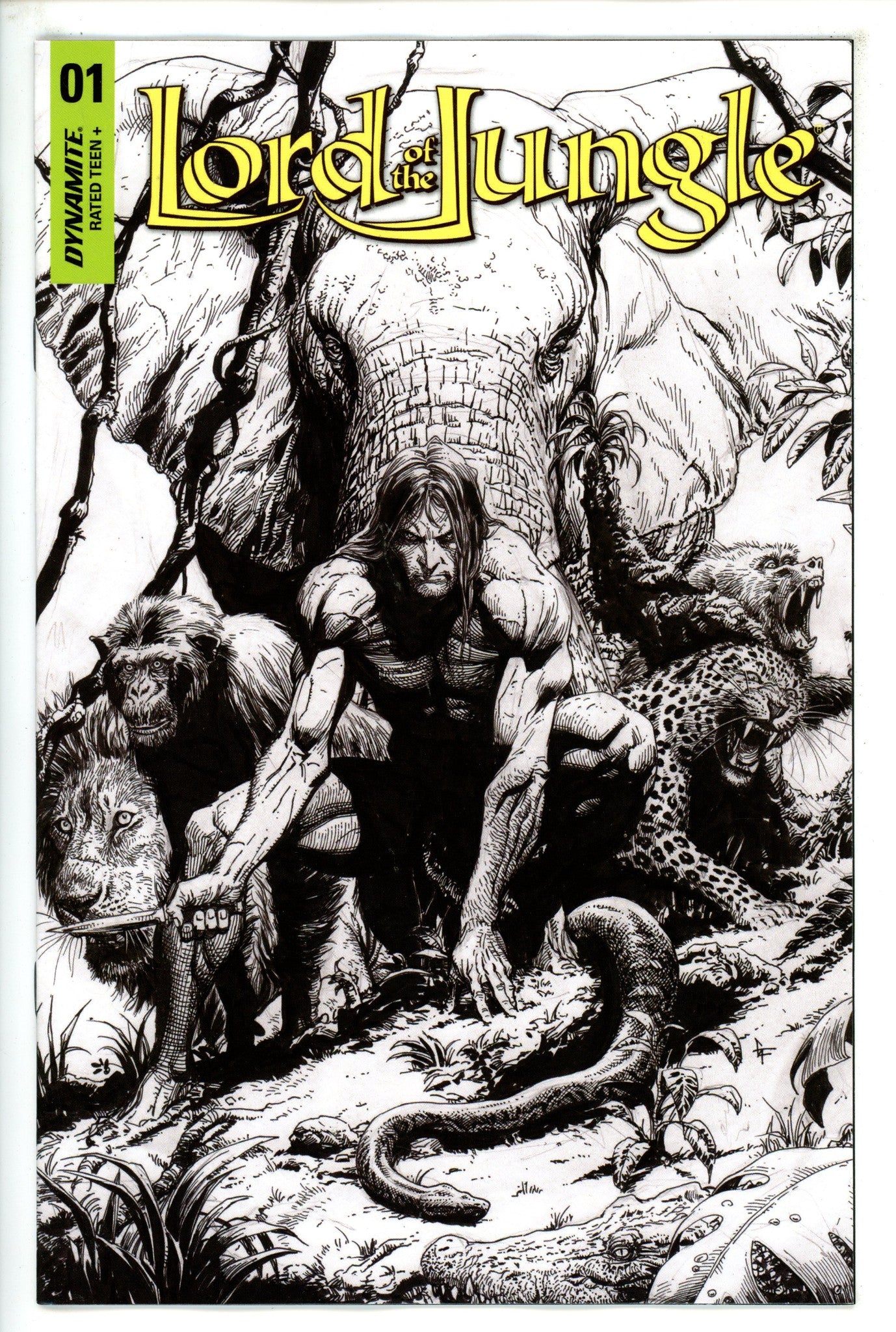 Lord of the Jungle 1 Frank Variant