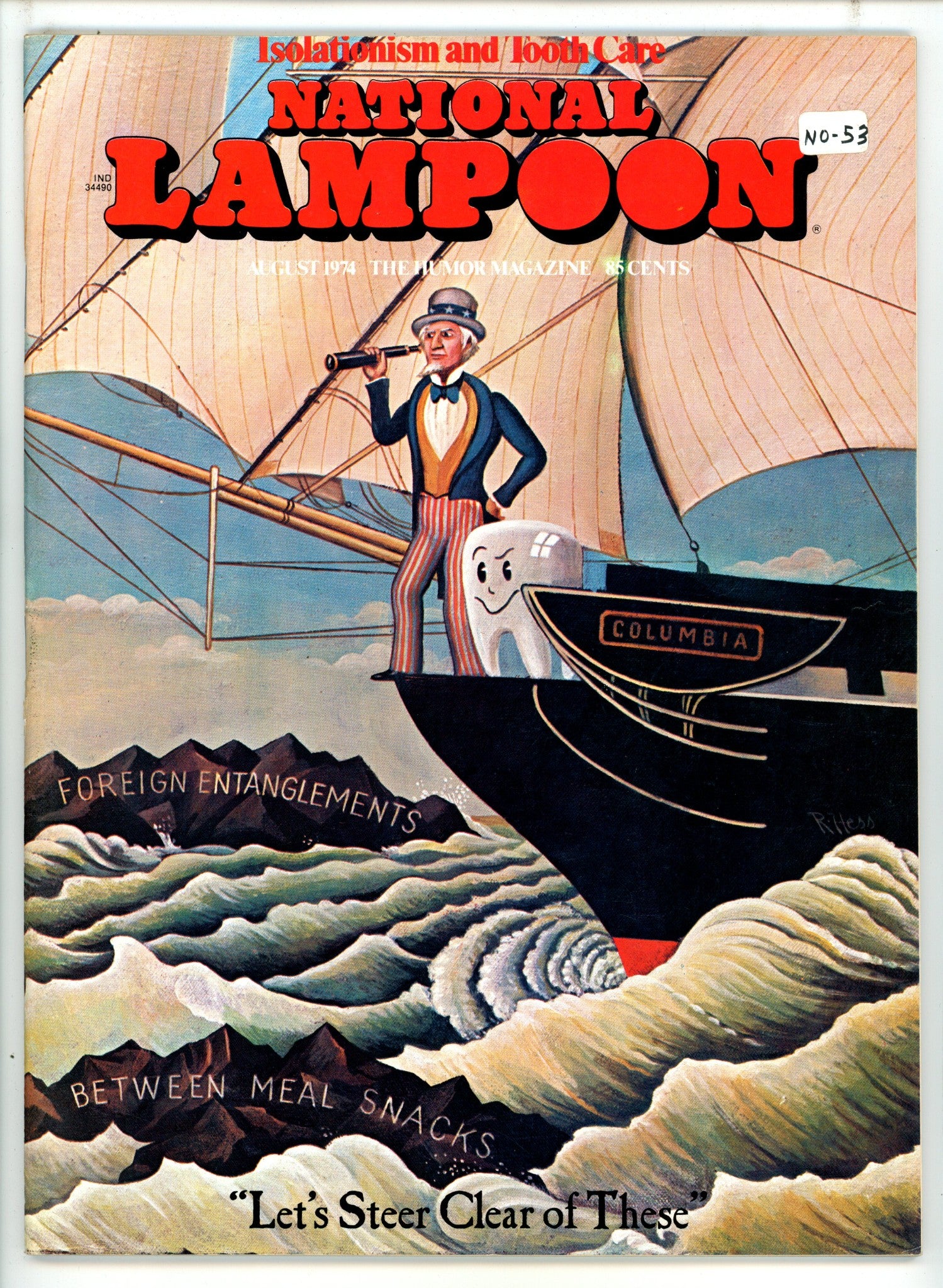 National Lampoon Vol 1 53 FN+ (1974)