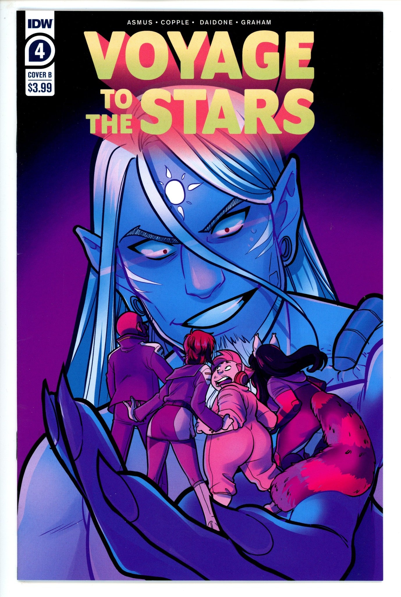 Voyage to the Stars 4 Daidone Variant-IDW-CaptCan Comics Inc