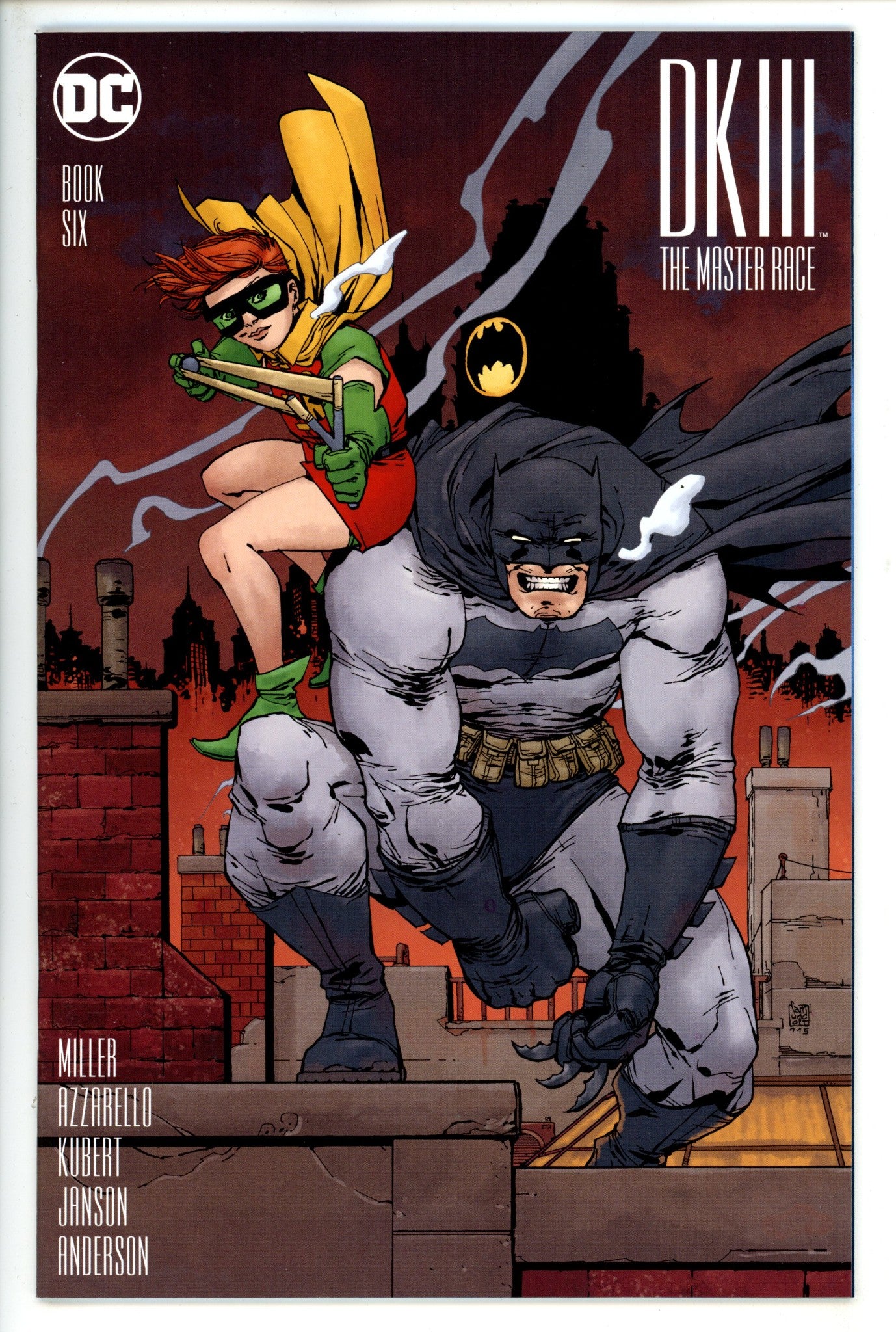 Dark Knight III: The Master Race 6 Camuncoli Variant