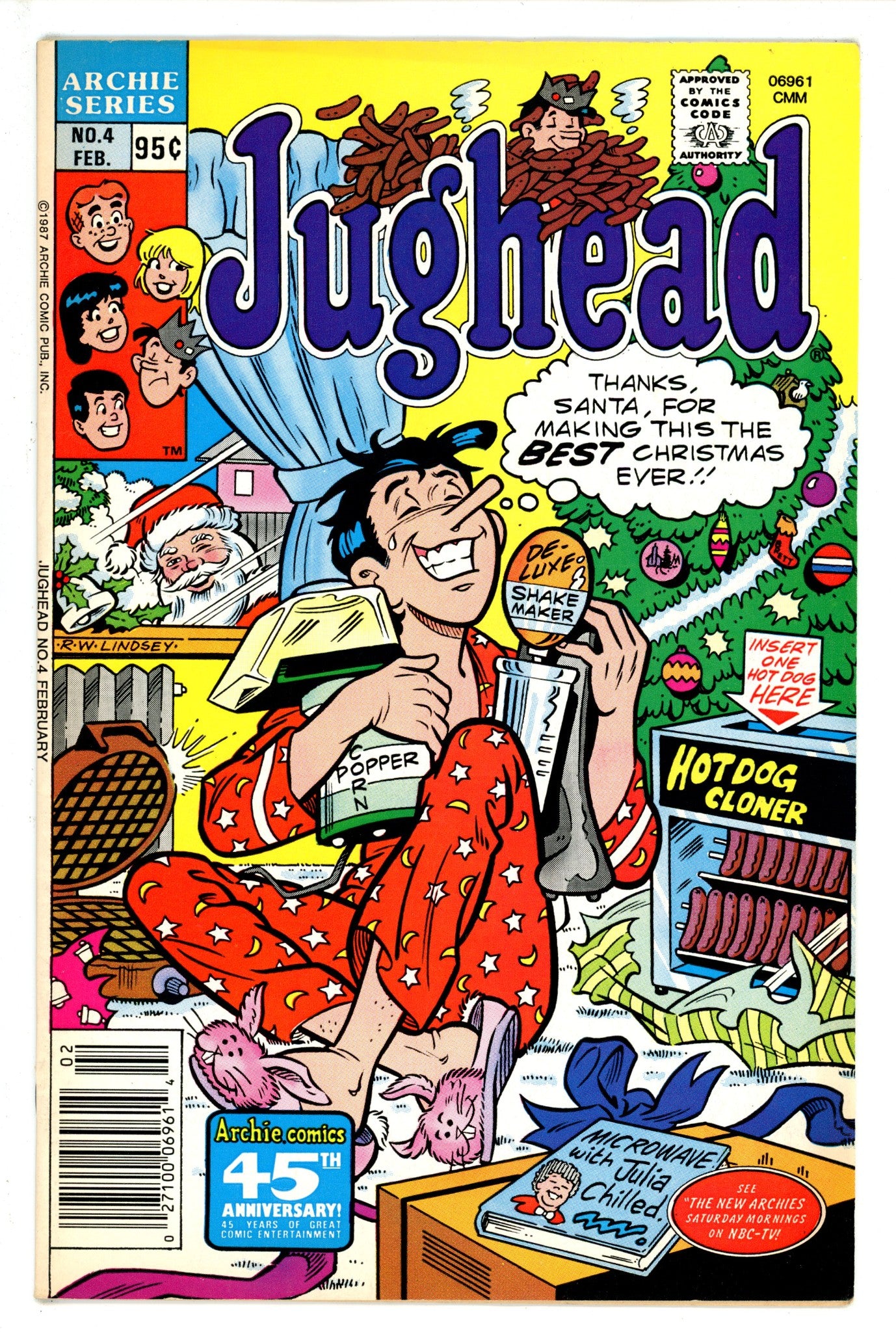 Jughead Vol 2 4 Canadian Price Variant FN/VF (1987)